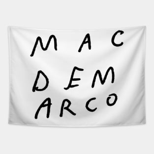 Mac Demarco Salad Days Handwriting Tapestry