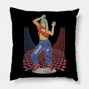 Dancers cool trend Pillow