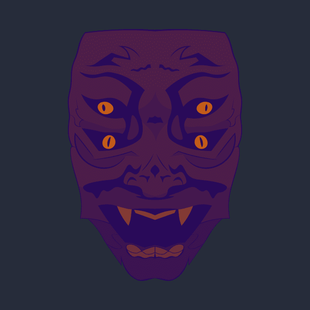 Demon Mask II by LordNeckbeard