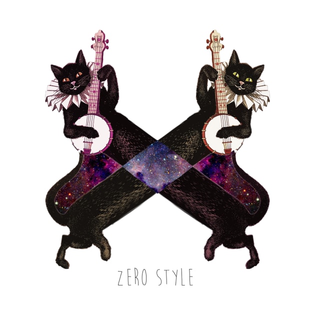 Spaced Out Kitty by Zero Style