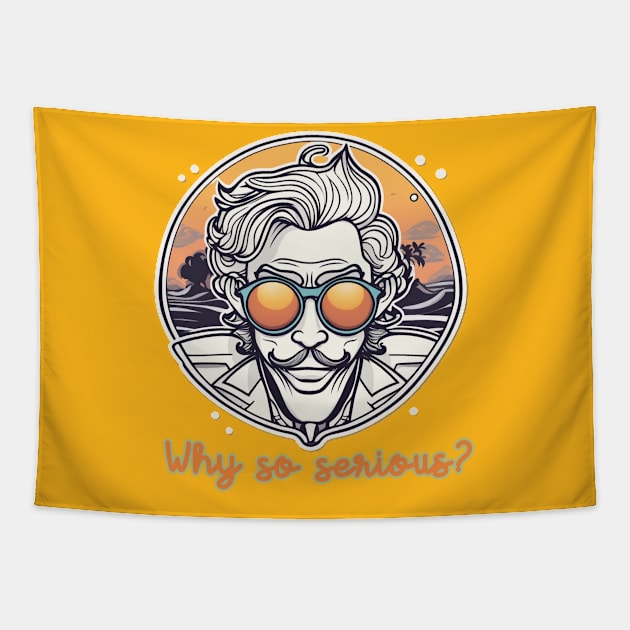 Joker - why so serious Tapestry by XtremePizels