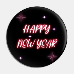 Happy New Year Pin