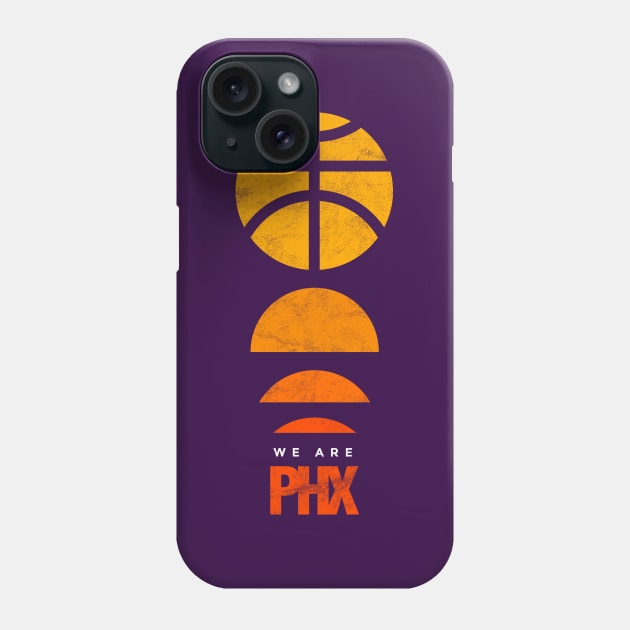 We are PHX, Arizona Basketball Fan Gift Phone Case by BooTeeQue