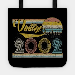 Classic 17th birthday gift for Men women Vintage 2002 Tote