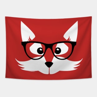 nerd fox Tapestry