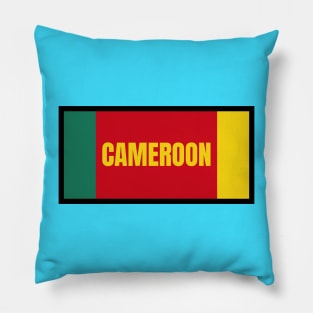 Cameroon Flag Colors Pillow