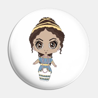 Ancient Greek Woman Pin