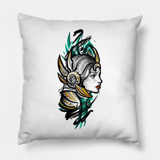 leona Pillow by i want money