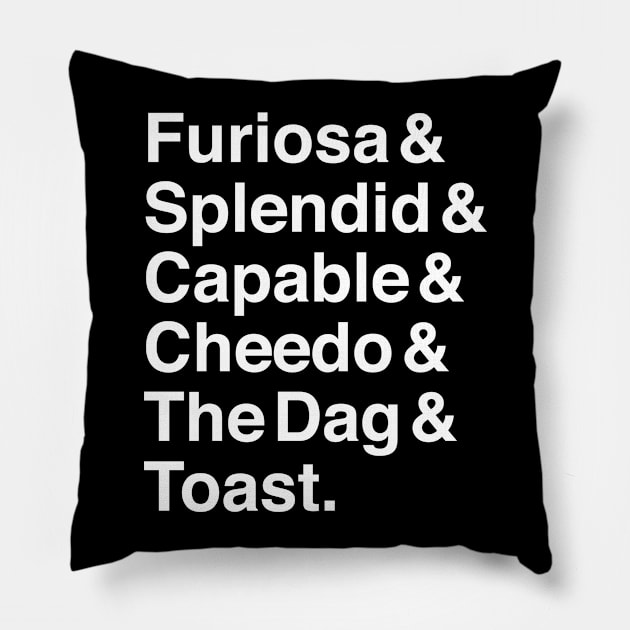 Furiosa and the Wives Pillow by SevenHundred