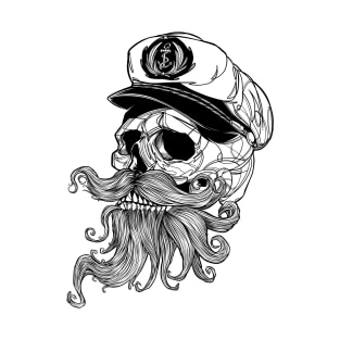 Sailor Bearded Skull T-Shirt