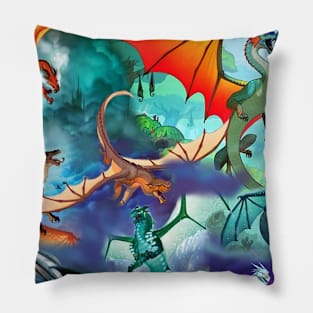 Wings of fire all dragon series Pillow