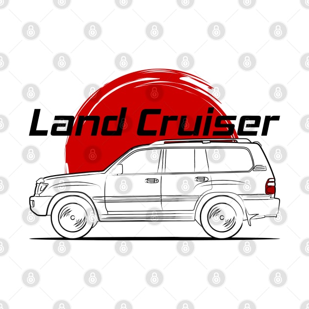 4WD Land Cruiser J100 Resty 1999 2007 by GoldenTuners