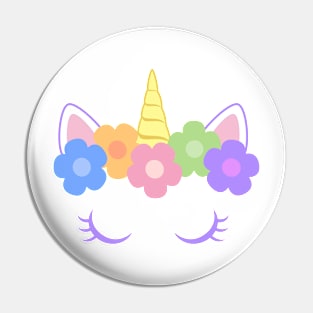 Chic Unicorn Face Pin