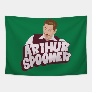 Arthur Spooner Illustration - Quirky Charm from King of Queens Tapestry