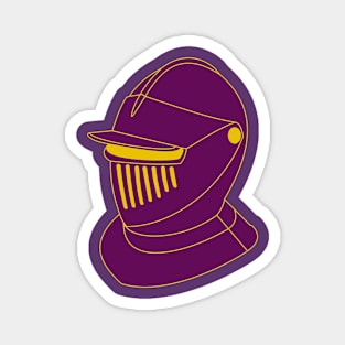 16th century helmet (purple) Magnet