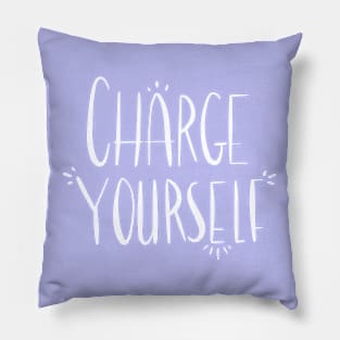 Charge Yourself Pillow