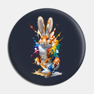 Aquarius Rabbit Pin