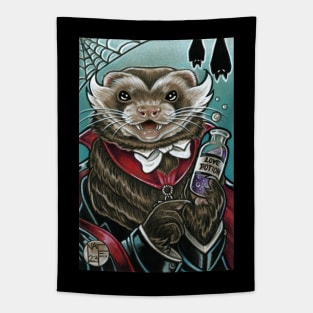 Grandpa Munster Ferret Tapestry