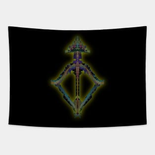 Sagittarius 1c Black Tapestry