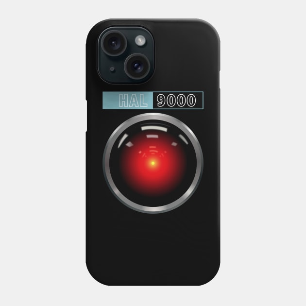 2001 A Space Odyssey Hal Computer Logo Phone Case by Angel arts