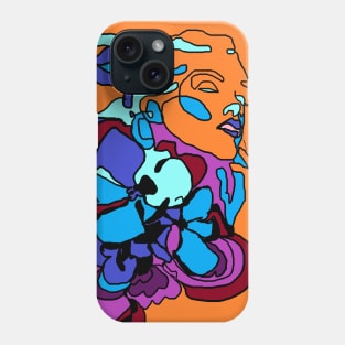 the goddess of flowers Phone Case