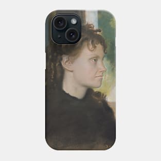 Madame Theodore Gobillard by Edgar Degas Phone Case