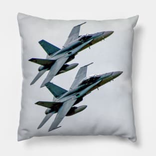 FA-18 Hornets - Formation Flying Pillow