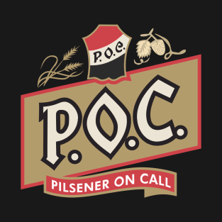 POC Pilsener on Call Cleveland Beer T-Shirt