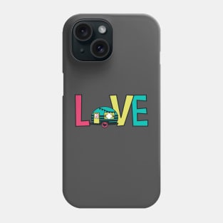 LOVE Camping Camper Static Caravans Phone Case