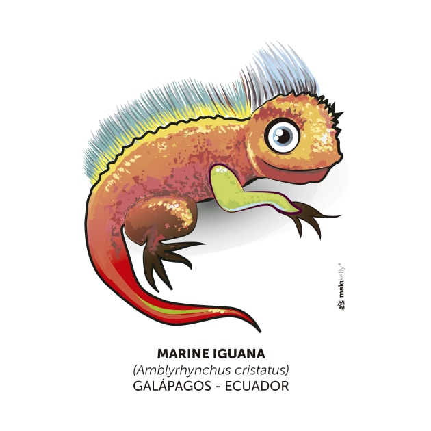 Galapagos Marine Iguana by makikelly