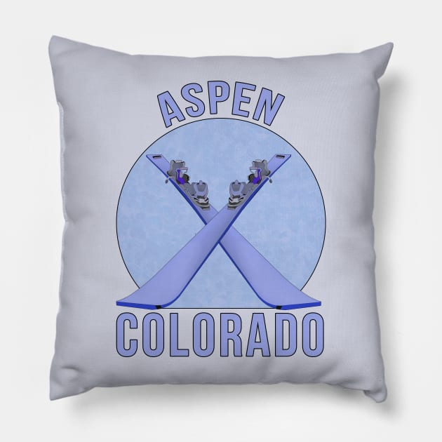 Aspen, Colorado Pillow by DiegoCarvalho