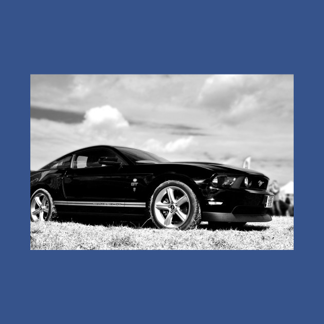 Discover Ford Mustang GT Sports Motor Car - Ford Mustang - T-Shirt