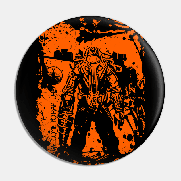 Big Daddy Pin by Lolebomb