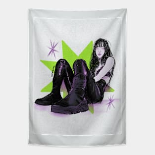 Cyberpop Girlie Tapestry