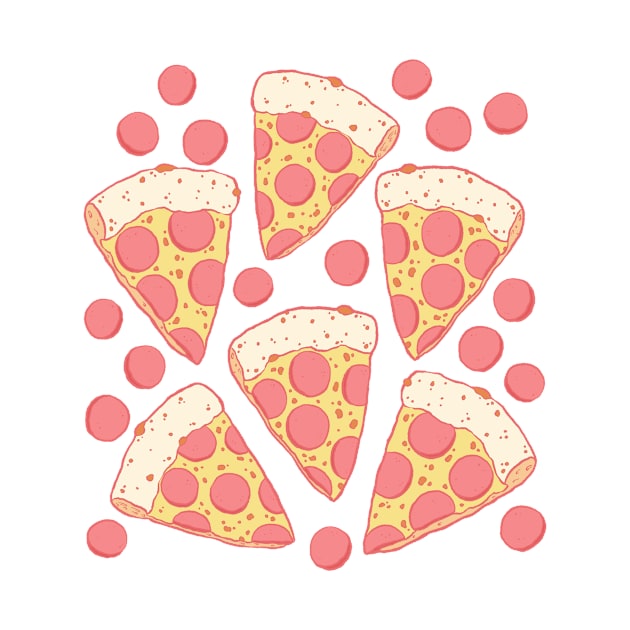 Pastel Pepperoni Pizza Party by Carabara Designs