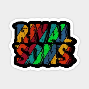 vintage color Rival Sons Magnet