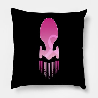 Fanart for the Cure - Voyager in Pink II Pillow