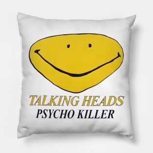 Talking Heads Psycho Killer Pillow