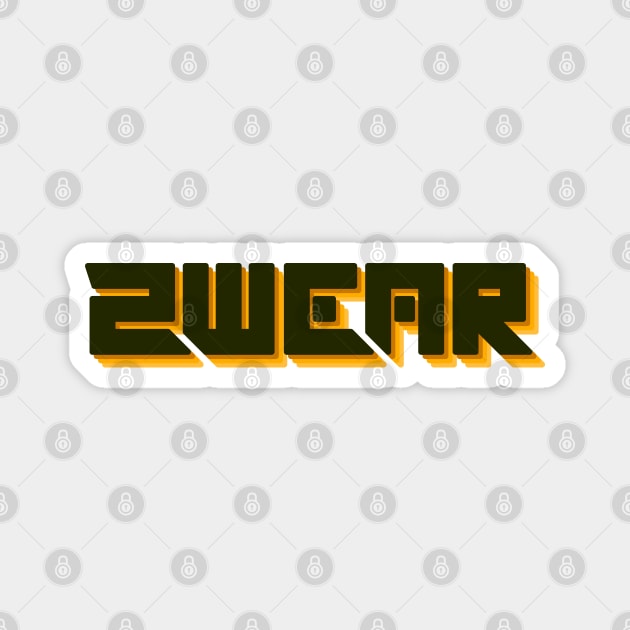 2wear Box Logo Magnet by 2wear Grafix