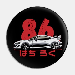 GT86 Hachiroku Pin