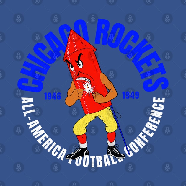 Defunct Chicago Rockets Football 1946 by LocalZonly