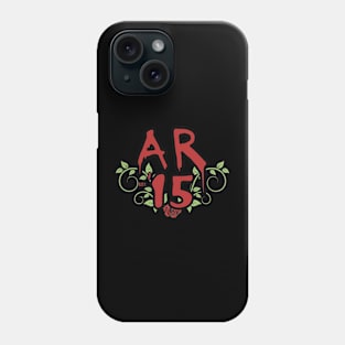 Ashton Rose AR 15 Phone Case