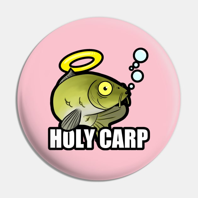 Holy Carp Pin by Crossed Wires