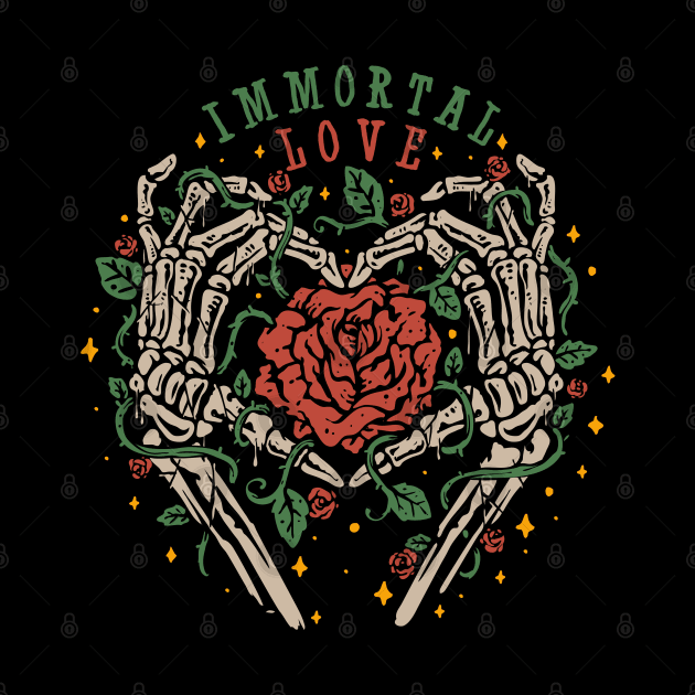 Skeleton Heart  - Inmortal Love by Obey Yourself Now