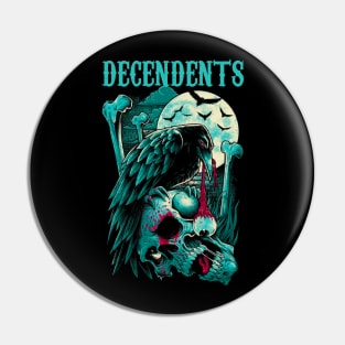 DECENDENTS BAND MERCHANDISE Pin