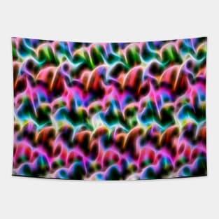 Flowers in abstract pastel colour Tapestry