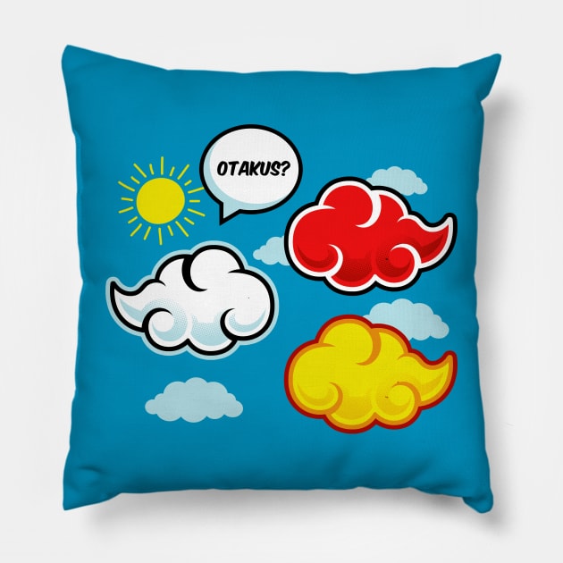 Otaku Clouds Pillow by JayHai