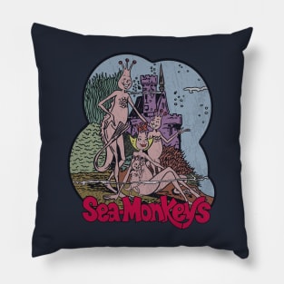 Vintage Sea Animal Novelty Pillow