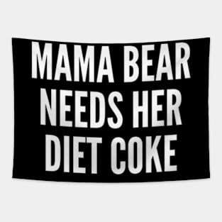 Mama bear needs her diet Tapestry