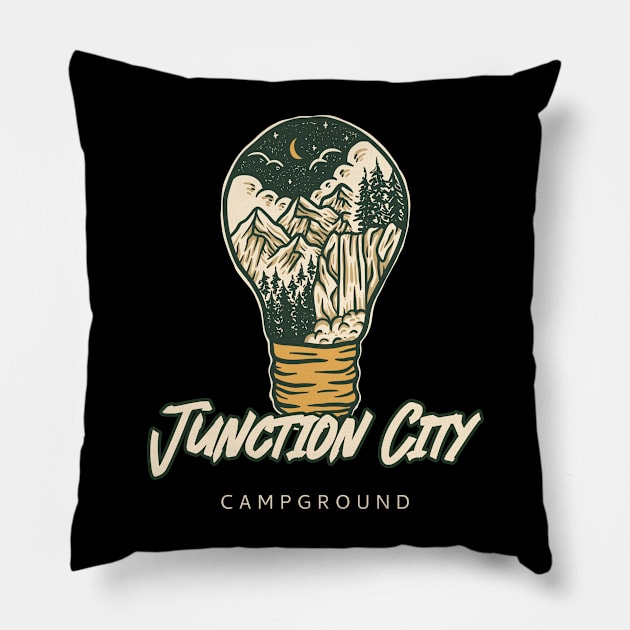 Junction City Campground Pillow by California Outdoors